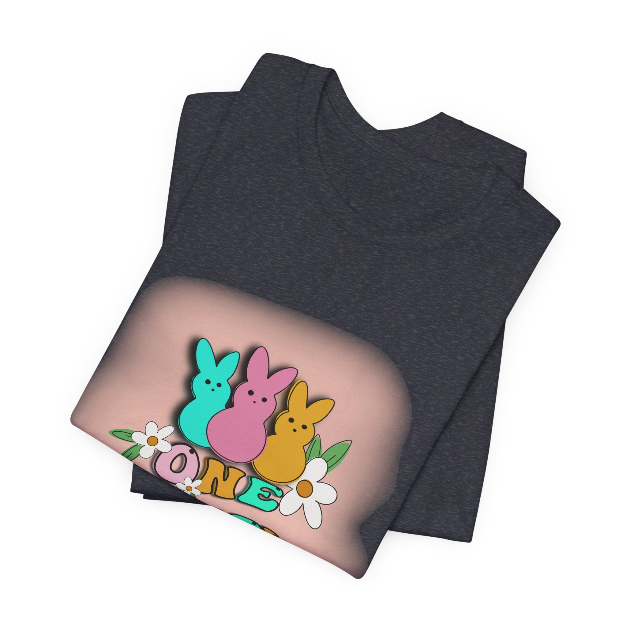 T-Shirt — "One Hoppy PCA" Pastel Easter Bunny Graphic Tee