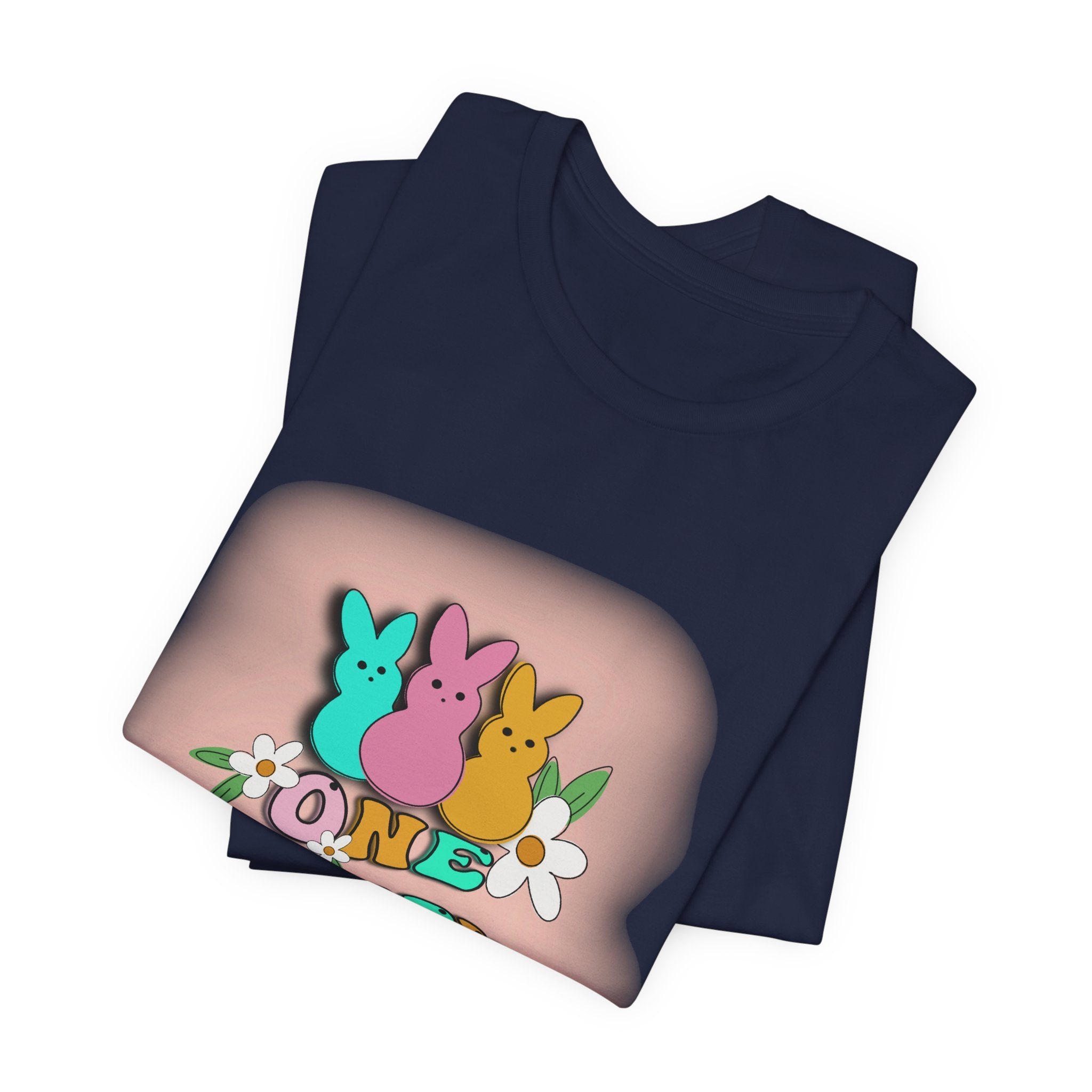 T-Shirt — "One Hoppy PCA" Pastel Easter Bunny Graphic Tee
