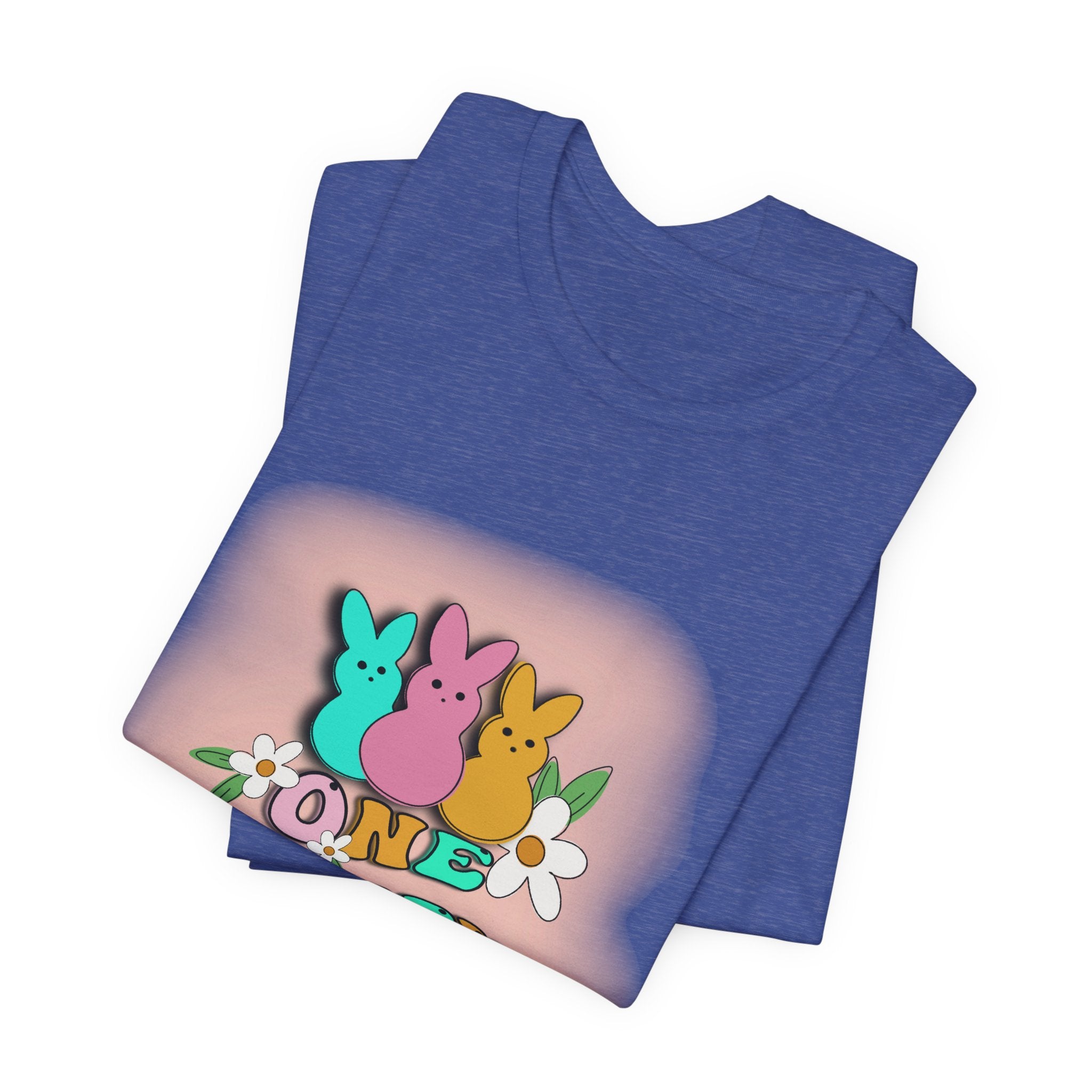 T-Shirt — "One Hoppy PCA" Pastel Easter Bunny Graphic Tee